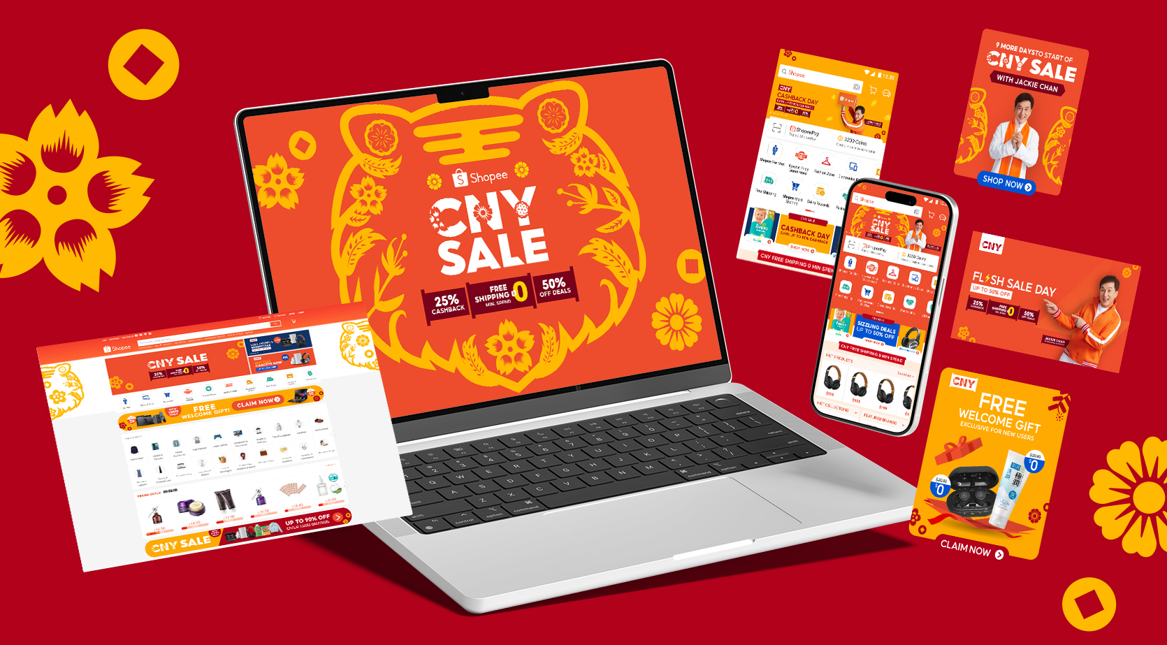Campaign CNY mockup